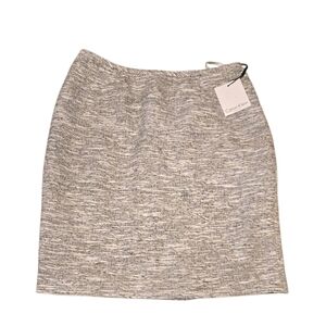 NWT Calvin Klein Heathered Gray Lined  Pencil Skirt Size 10P